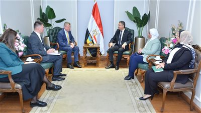  وزير التموين يبحث مع السفير الأوكراني التعاون في مجال السلع الغذائية