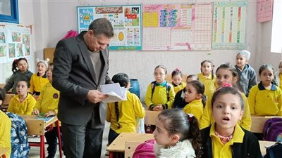 مسؤولو التعليم بالجيزة يتفقدون سير اختبارات شهر نوفمبر (صور)