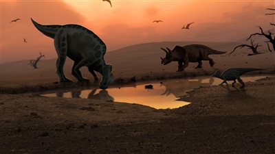 من خلال المخلفات المتحجرة، دراسة تكشف كيف تحكمت الديناصورات في كوكب الأرض 