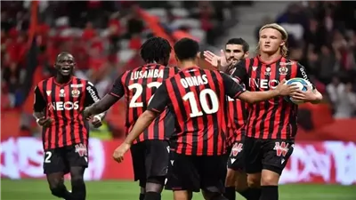 الدوري الفرنسي، نيس يتأخر 3-1 أمام ليون في الشوط الأول 