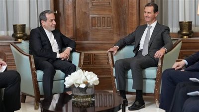 وزير الخارجية الإيراني يلتقي بشار الأسد في العاصمة دمشق