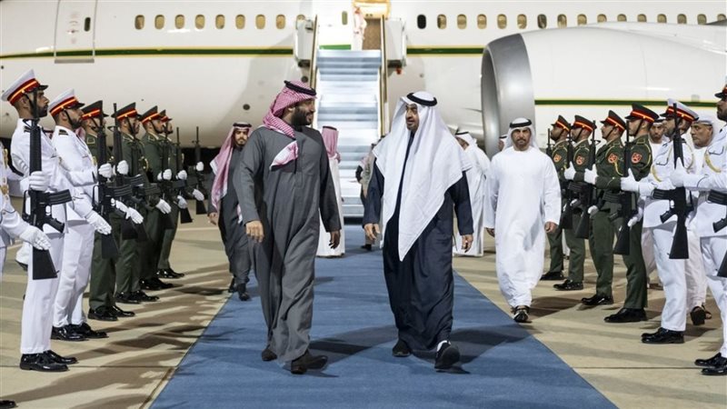 محمد بن زايد والأمير