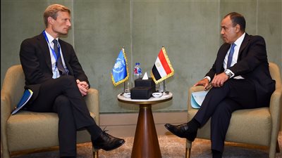 وزير الخارجية يلتقي نائب المديرة التنفيذية لبرنامج الغذاء العالمي