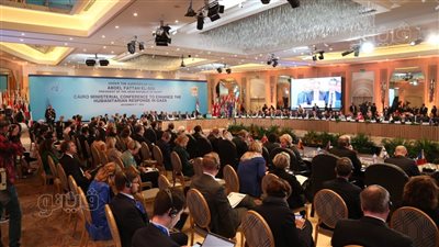انطلاق مؤتمر القاهرة الوزاري لتعزيز الاستجابة الإنسانية في غزة 