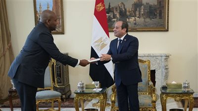 السيسي يتسلم رسالة من رئيس الكونغو الديمقراطية 