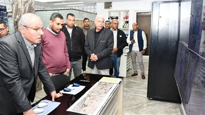 تركيب 200 كاميرا ورفع كفاءة غرفة المراقبة بجامعة قناة السويس (صور) 