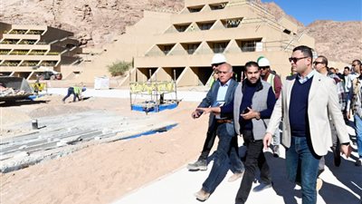 الشربيني يكلف بتخصيص فريق عمل لمتابعة مشروع تطوير موقع التجلي الأعظم