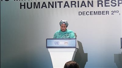  نائبة السكرتير العام للأمم المتحدة: تهجير 90 ‎%‎ من الفلسطينيين