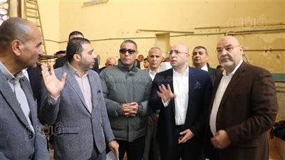 محافظ بني سويف يتفقد مقترحات خطة تطوير ورفع كفاءة مسجد السيدة حورية 