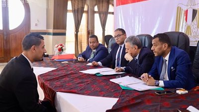 نقابة المحامين تواصل إجراء المقابلات الشخصية للراغبين في القيد بالجدول العام (صور)