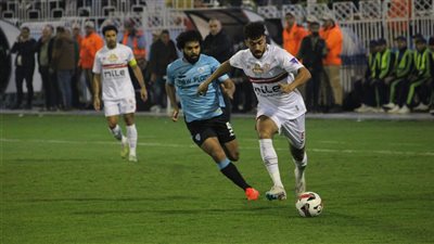 الزمالك يسيطر ومحاولات من غزل المحلة لتقليص الفارق بعد 60 دقيقة
