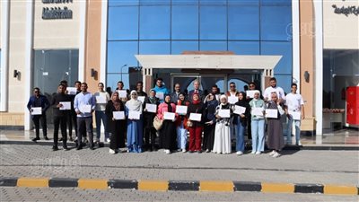 ختام الدورة التدريبية لحقوق الإنسان بجامعة طيبة التكنولوجية في الأقصر (صور)