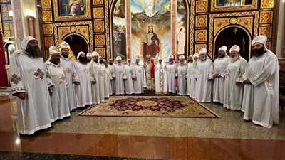 سيامة كاهن وأربعة قمامصة جدد في إيبارشية سيناء الجنوبية