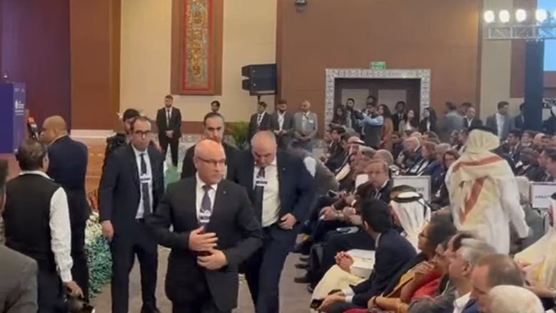 انسحاب الوفد الجزائري،