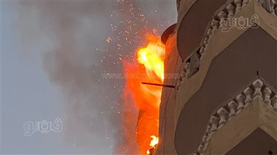 إخماد حريق اندلع في برج سكني بمنطقة كعابيش دون إصابات