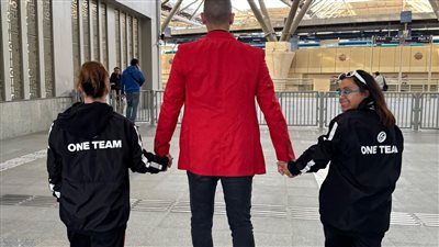 الخط الثالث للمترو يحتفل باليوم العالمي لذوي الهمم مع فريق الأولمبياد الخاص