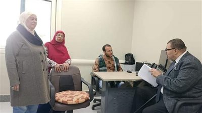 وفد من الرقابة الصحية يزور وحدة طب الأسرة بقرية 