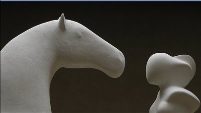 183 متسابقا في الدورة التاسعة من مسابقة آدم حنين للنحت للشباب