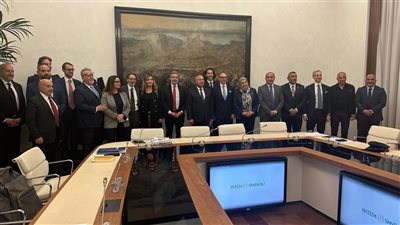 تفاصيل لقاءات كامل الوزير مع مسئولي شركات إيطالية عالمية متخصصة في الصناعة والنقل