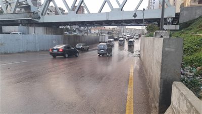 8 صور ترصد سقوط الأمطار الغزيرة في الإسكندرية 