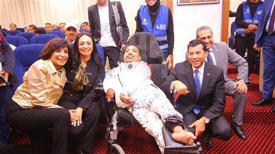 وزيرا التضامن والشباب والرياضة يلتقيان وفدًا من الأبناء ذوي الإعاقة 