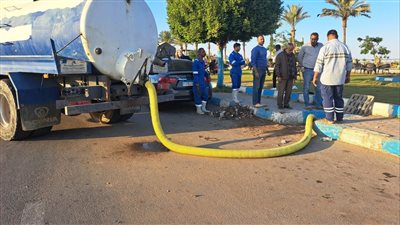 مياه القناة تنفذ نماذج محاكاة للتعامل مع الأمطار بمحافظات الاقليم (صور) 