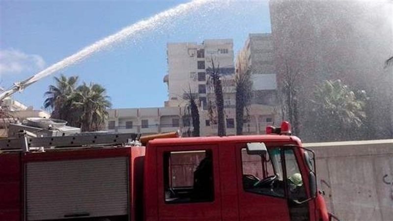 السيطرة علي حريق