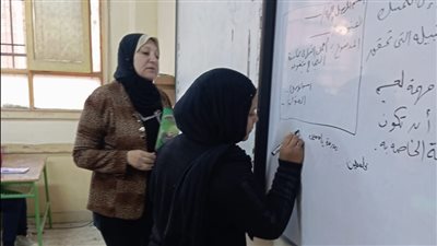 وكيل تعليم الهرم تشدد على ضرورة تصحيح امتحانات نوفمبر بشكل فوري