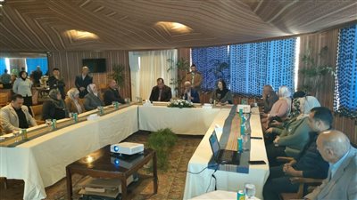 محافظ شمال سيناء يلتقي أعضاء أمانات المرأة بالأحزاب السياسية 