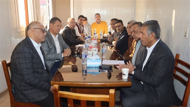 محافظ القليوبية خلال