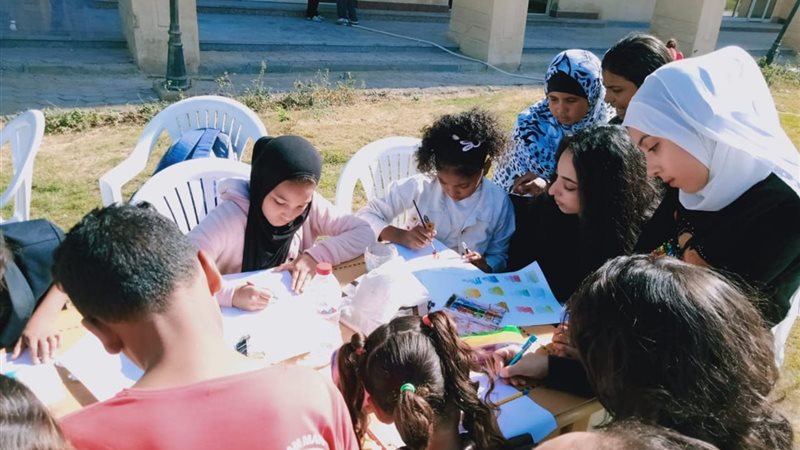 قافلة جامعة حلوان