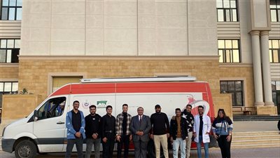 جامعة الإسماعيلية الأهلية تختتم حملة للتبرع بالدم (صور) 