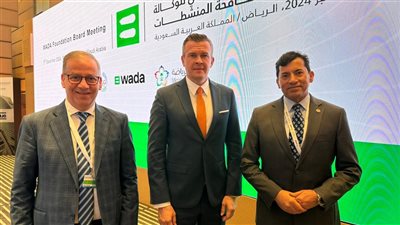 وزير الرياضة يلتقي المرشح لرئاسة اللجنة الأوليمبية الدولية بحضور رئيس 