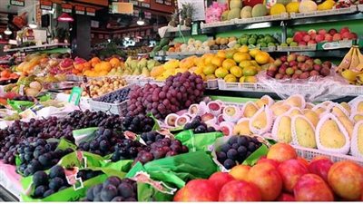  أسعار الفاكهة اليوم بسوق العبور، الكانتلوب بـ 10 جنيهات وجنون البرقوق والخوخ