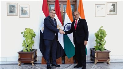 مصر والهند تبحثان سبل تعميق العلاقات السياسية والاقتصادية والاجتماعية والثقافية