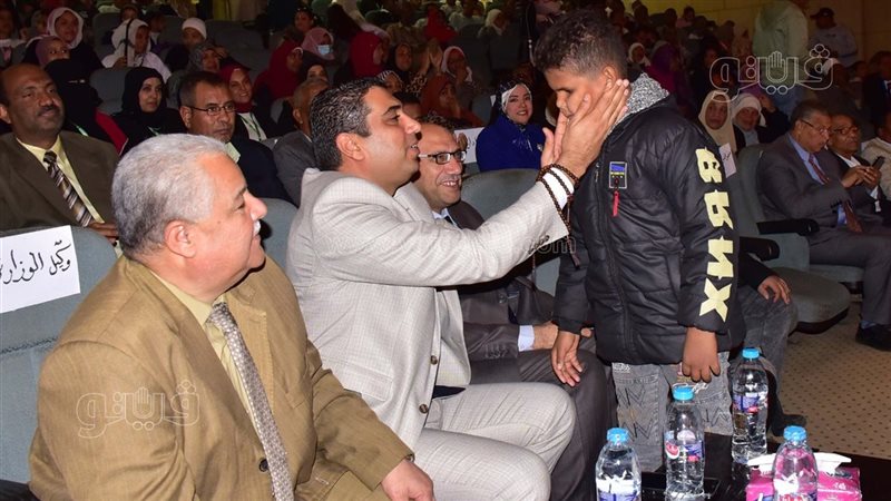 أثناء الاحتفال 