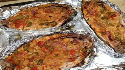 طريقة عمل السمك البوري السنجاري، أكلة مميزة يوم الجمعة 