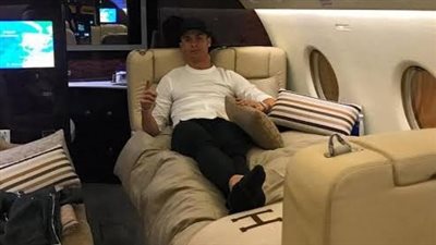 شاهد، طائرة خاصة صنعت لكريستيانو رونالدو 