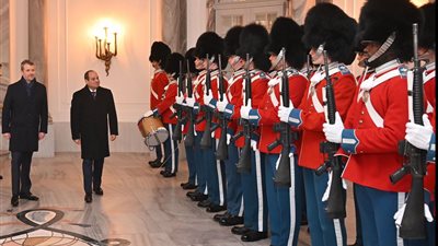 استقبال حافل للرئيس السيسي في الدنمارك (صور)