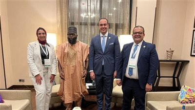 السبكي يعقد سلسلة اجتماعات مع مسئولين دوليين في قطاع الرعاية الصحية