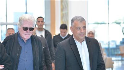 الفنان حسين فهمي في ضيافة محافظ الإسماعيلية (صور)