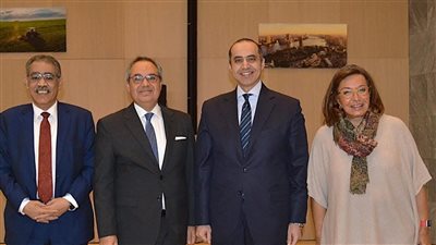 محمود فوزي وضياء رشوان يستعرضان جهود تعزيز المشاركة السياسية وملامح الحوار الوطني