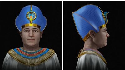 بعد أكثر من 3350 عاما من وفاته، إعادة بناء وجه الفرعون المصري أمنحتب الثالث (صور)
