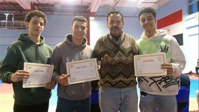 مدارس غرب المنصورة تحصد ثلاث ميداليات برونزية في بطولة الجمهورية للكاراتيه 