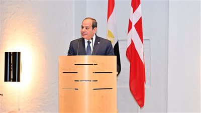 السيسي يلتقي اليوم رئيسي وزراء وبرلمان الدنمارك