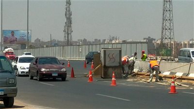 انتظام حركة المرور بالدائري بعد تشغيل منزل القوس الغربي المتجه للرماية 