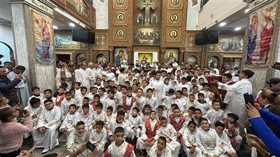 الأنبا بيشوي يرسم 210 شماس للخدمة في إيبارشية أسوان