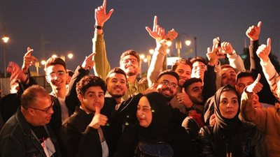 إقبال كبير على حفل تامر عاشور في مدينتي (صور)