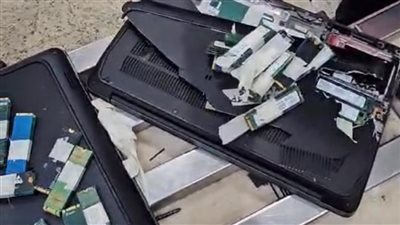 تحرير 14 محضر ضبط جمركي بمبني الركاب رقم 1 بمطار القاهرة الدولي 