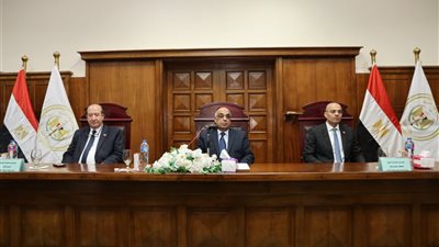 وزير العدل يتفقد محكمة جنوب المنصورة بعد تطويرها ويفتتح مقر فرع توثيق